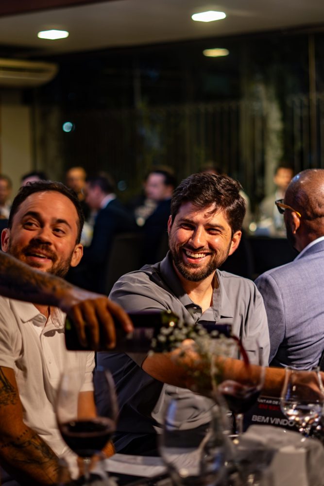 Alunos da Growth Leilões em jantar do evento